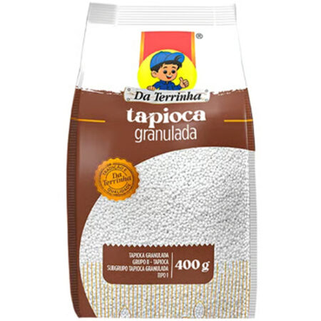 Tapioca Granulada 400g - Da Terrinha